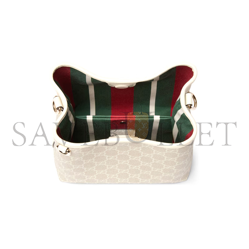 GUCCI GG EMBLEM SMALL BUCKET BAG 815118 (19*18*11cm) GUCCI GG EMBLEM SMALL BUCKET BAG 815118 (19*18*11cm)